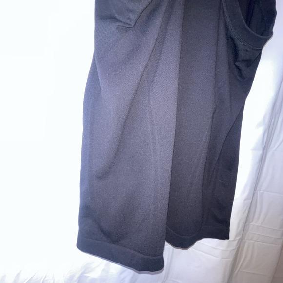 Athleta Black Topanga Racerback Workout Compression Fitted Tank Top Women Sz L - Picture 6 of 11